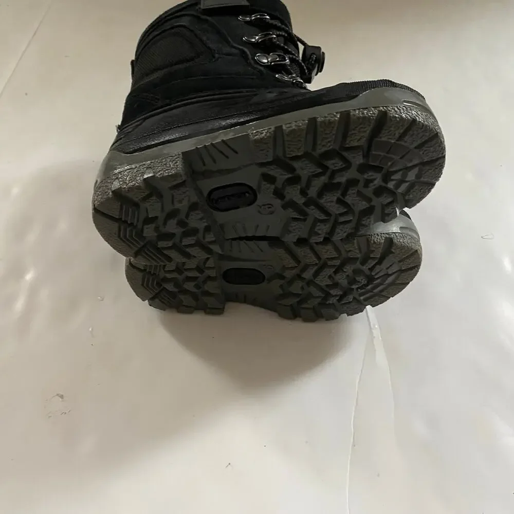 Lands End Black Snow Boots